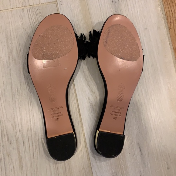 Aquazzura Wild Thing Fringed Sandal - Picture 2 of 4